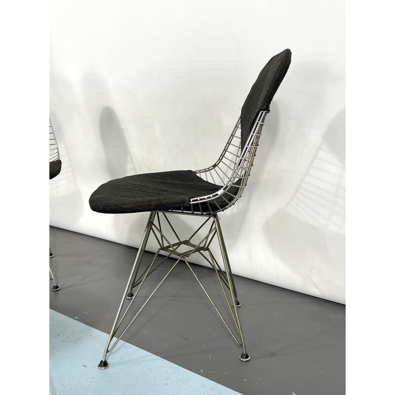 Set van 4 vintage Dkr Bikini stoelen van Charles Eames voor Herman Miller, 1960