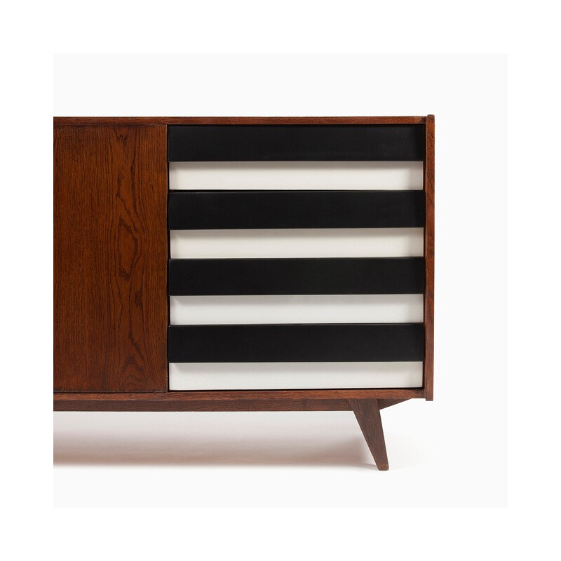 Mid century sideboard "U-460" with drawers, Jiri JIROUTEK - 1960s