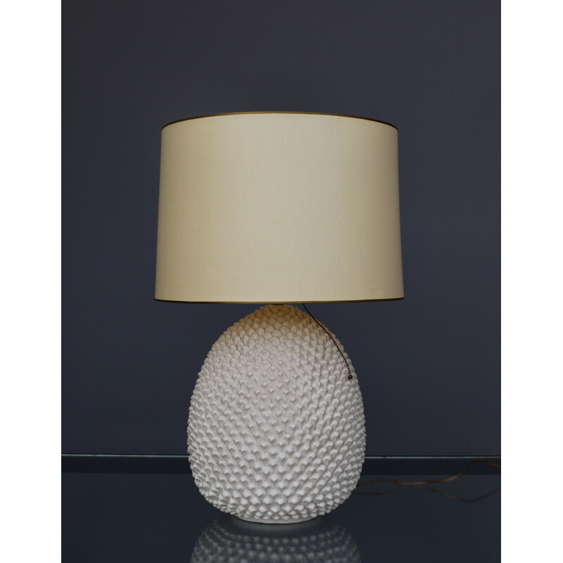 Mid-century ceramic Italian table lamp by Marcello Fantoni, 1960s