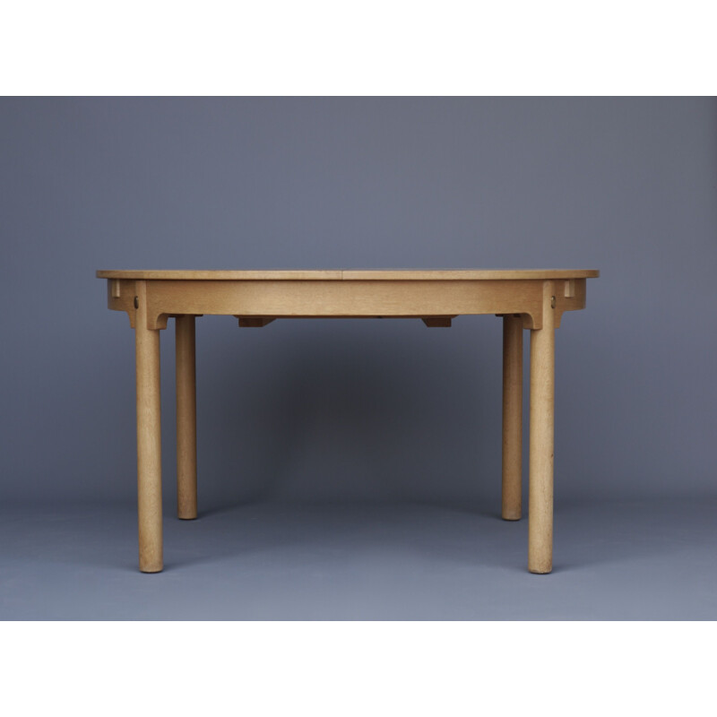 Oakwood vintage extendable dining table by Børge Mogensen for Karl Andersson & Söner, Sweden 1960