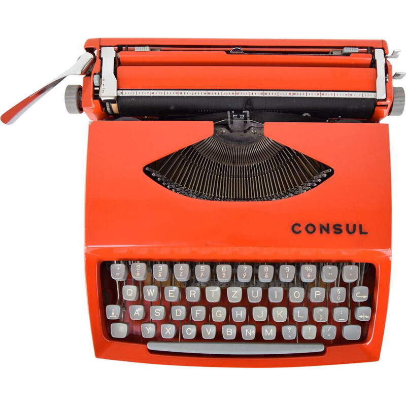 Machine à écrire vintage Consul