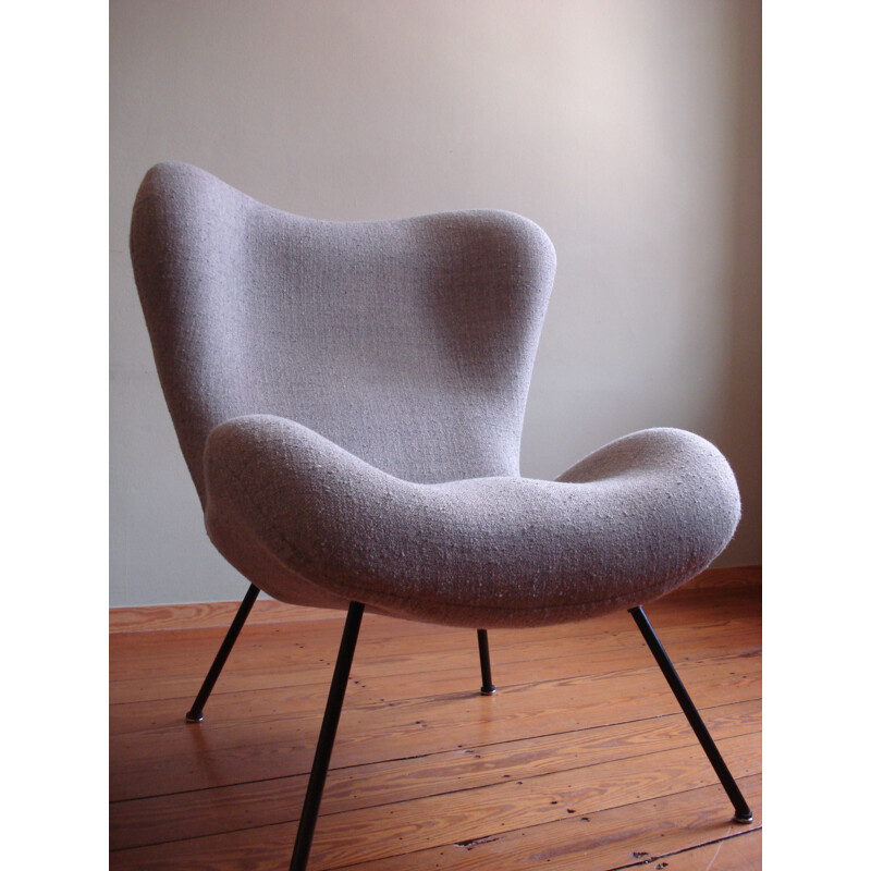 Vintage armchair "Madame" by Fritz Neht for Correcta, Germany 1950s