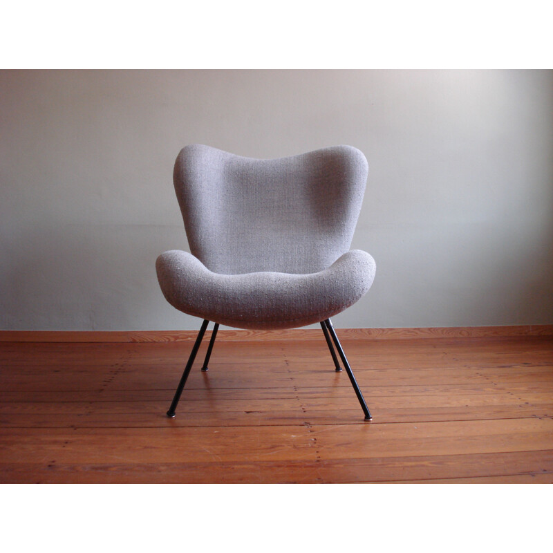 Vintage armchair "Madame" by Fritz Neht for Correcta, Germany 1950s