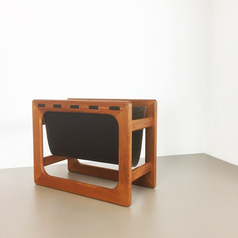 Salin Mobler magazine rack in teak - 1970s