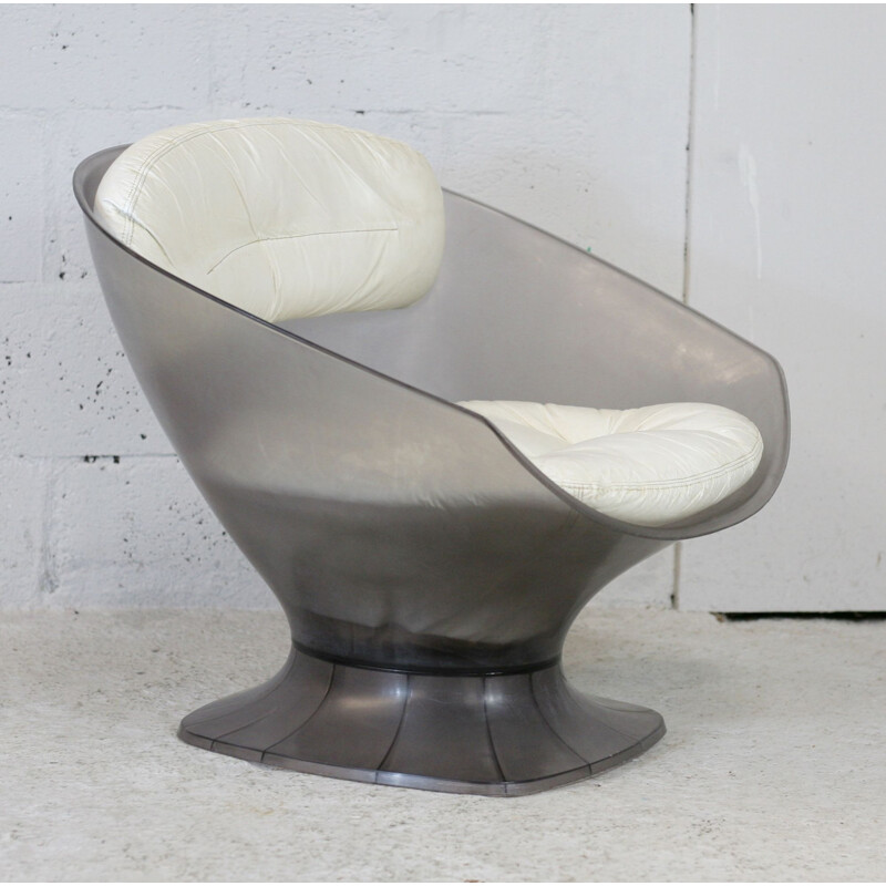 Vintage plastic fauteuil van Raphael Raffel, Frankrijk 1970