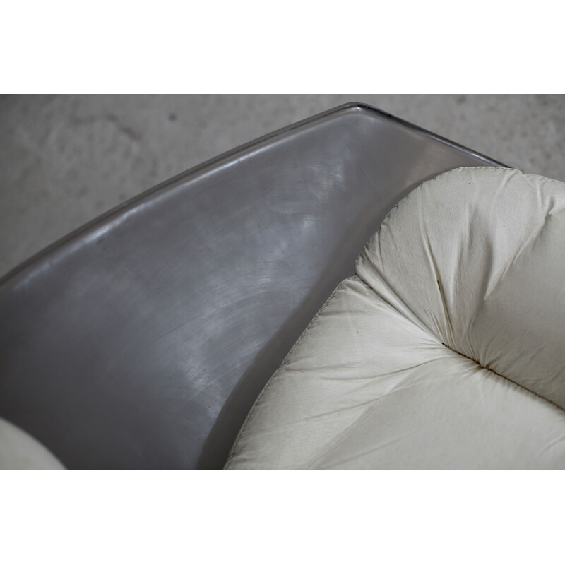 Sillón de plástico vintage de Raphael Raffel, Francia 1970