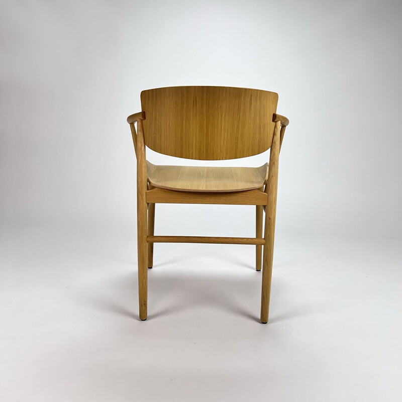 Ensemble de 4 chaises vintage N01 de Nendo et Fritz Hansen