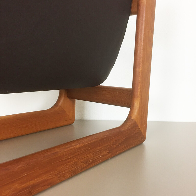 Salin Mobler magazine rack in teak - 1970s