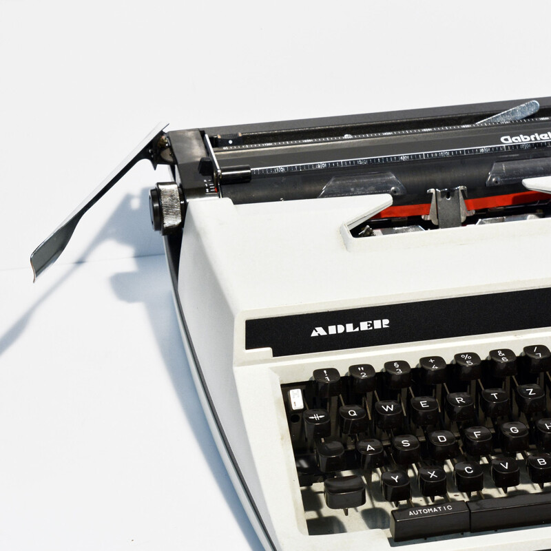 Vintage typewriter by Adler Gabriele 10, Japan 1980