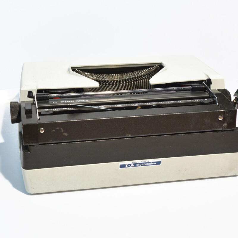 Máquina de escrever Vintage de Adler Gabriele 10, Japão 1980