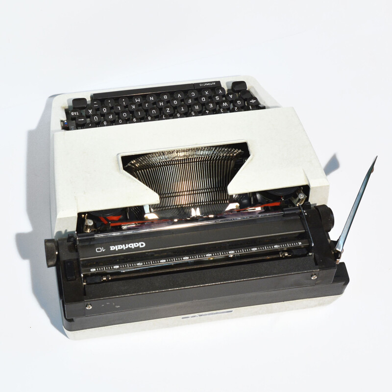 Vintage typewriter by Adler Gabriele 10, Japan 1980