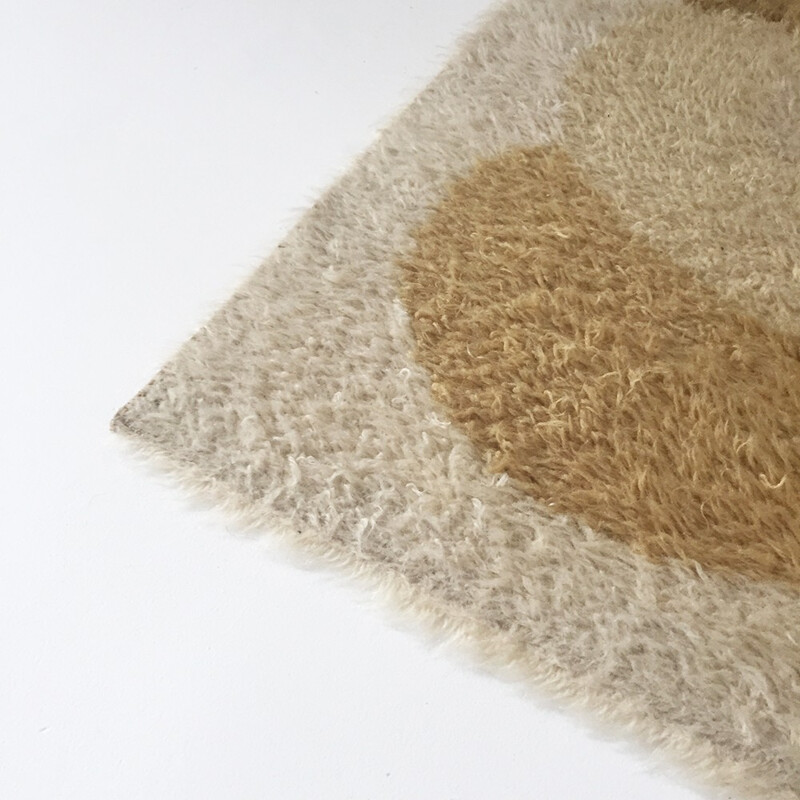 German Desso rug in brown and beige wool - 1970s