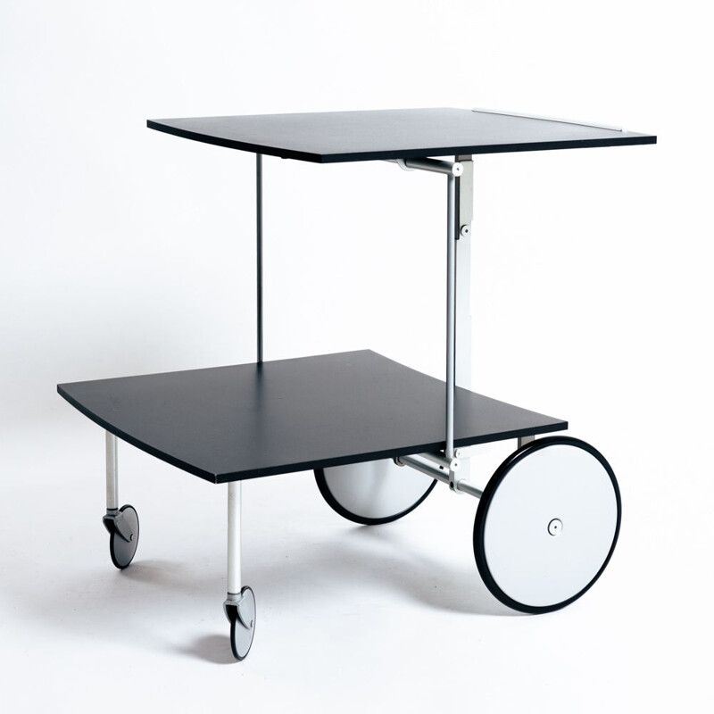 Vintage adjustable cart by Raul Barbieri for Ycami, Italy 1990