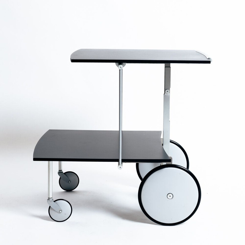 Vintage adjustable cart by Raul Barbieri for Ycami, Italy 1990