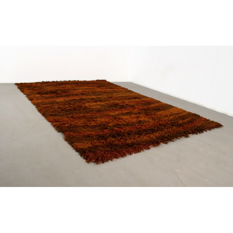 Vintage rug by Van den Brink & Campman