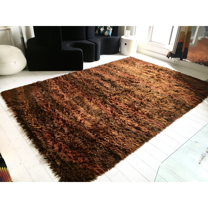 Vintage rug by Van den Brink & Campman