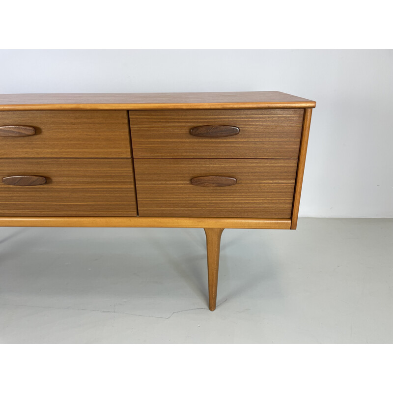 Credenza vintage in teak di Frank Guille per Austinsuite, 1960