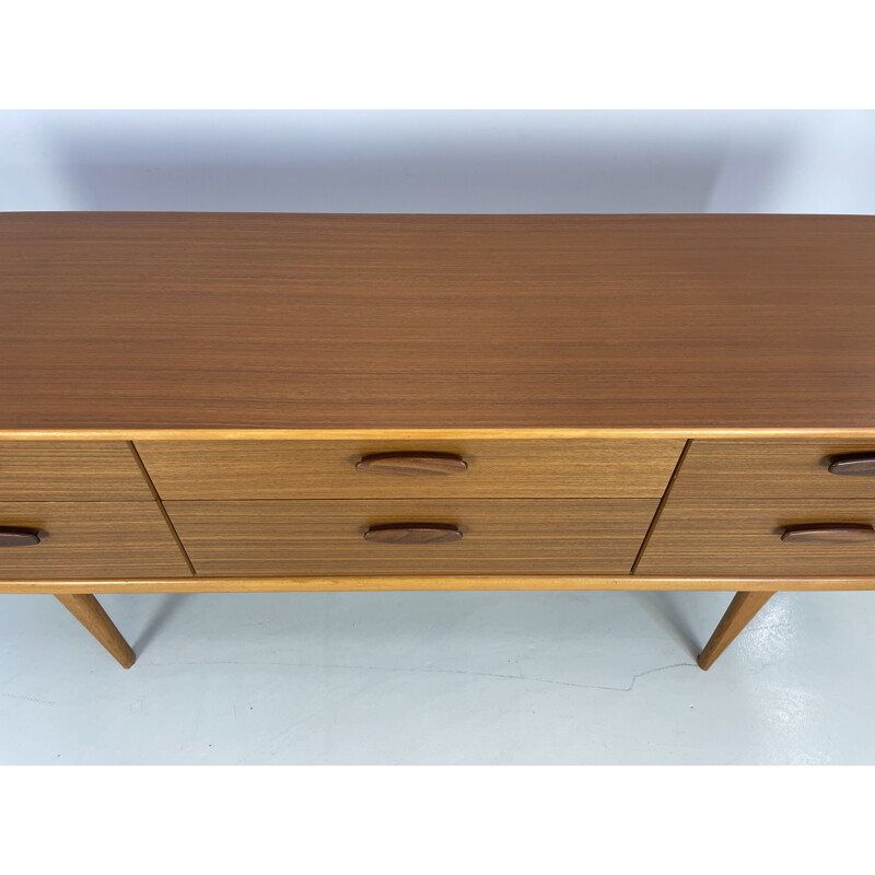 Vintage teak sideboard by Frank Guille for Austinsuite, 1960