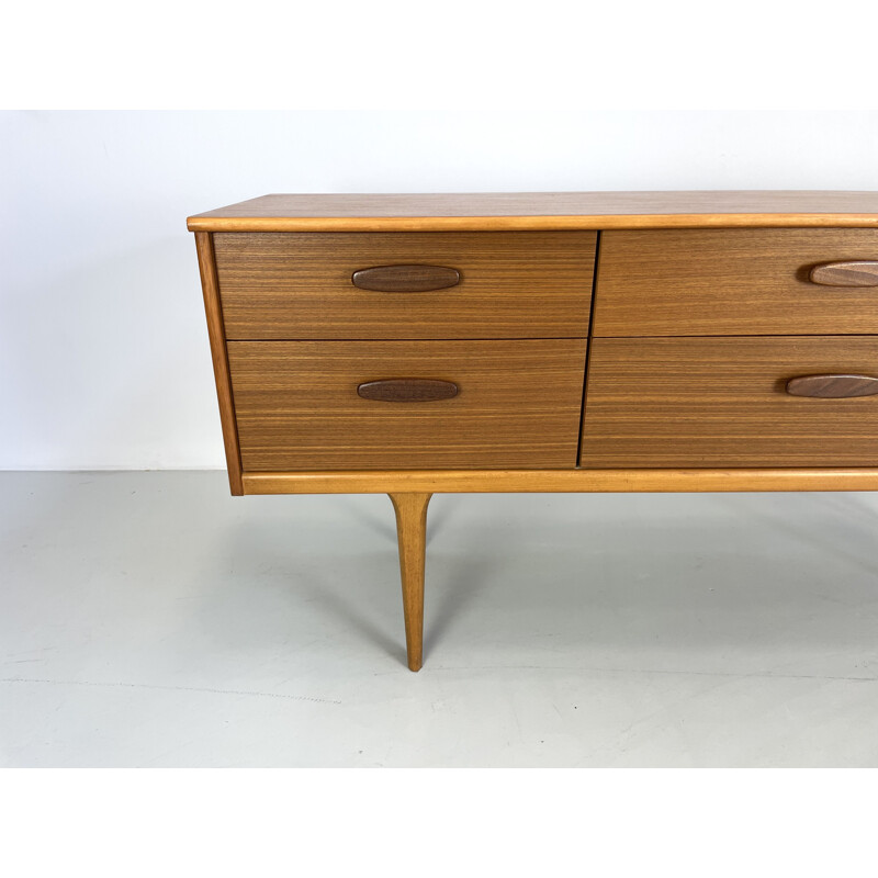 Vintage teakhouten dressoir van Frank Guille voor Austinsuite, 1960