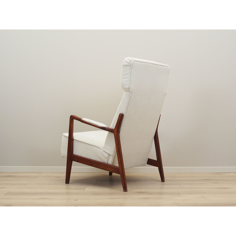 Vintage eikenhouten fauteuil van Folke Ohlsson voor Dux, 1960