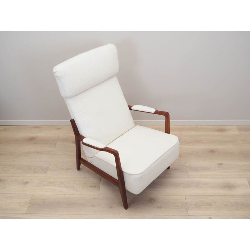Oakwood vintage armchair by Folke Ohlsson for Dux, 1960s