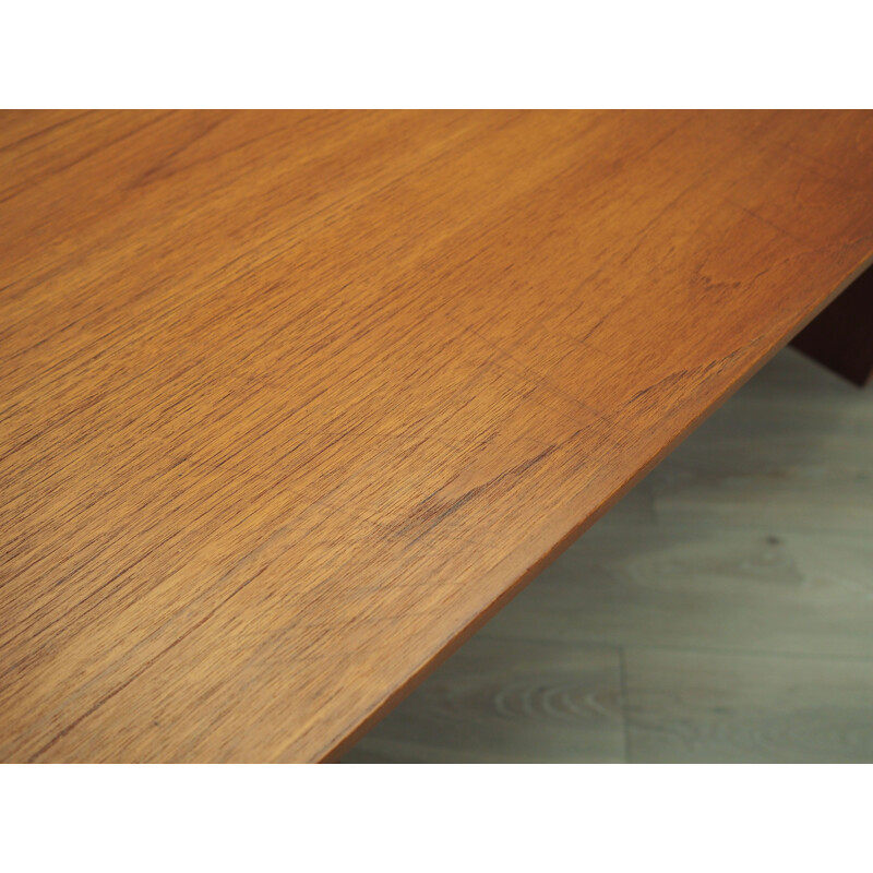 Teak vintage Danish desk by Finn Juhl for France & Son, 1970s