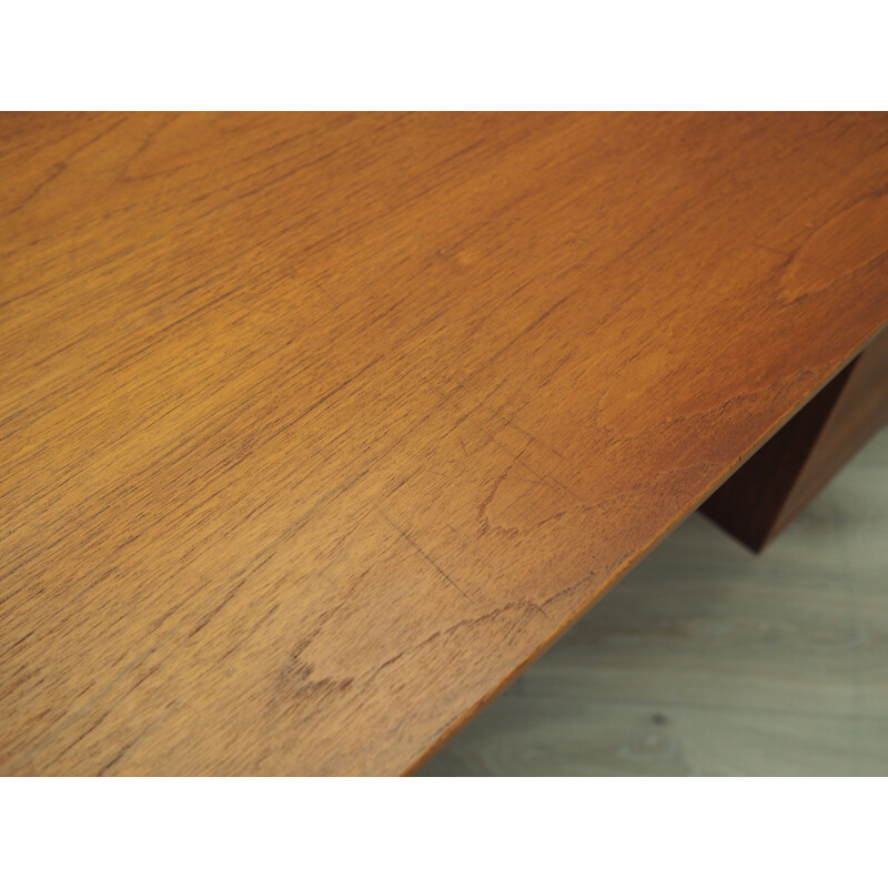 Teak vintage Danish desk by Finn Juhl for France & Son, 1970s