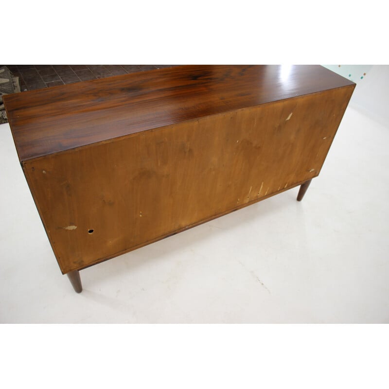 Vintage rosewood sideboard by Carlo Jensen for Hundevad & Co, Denmark 1960s