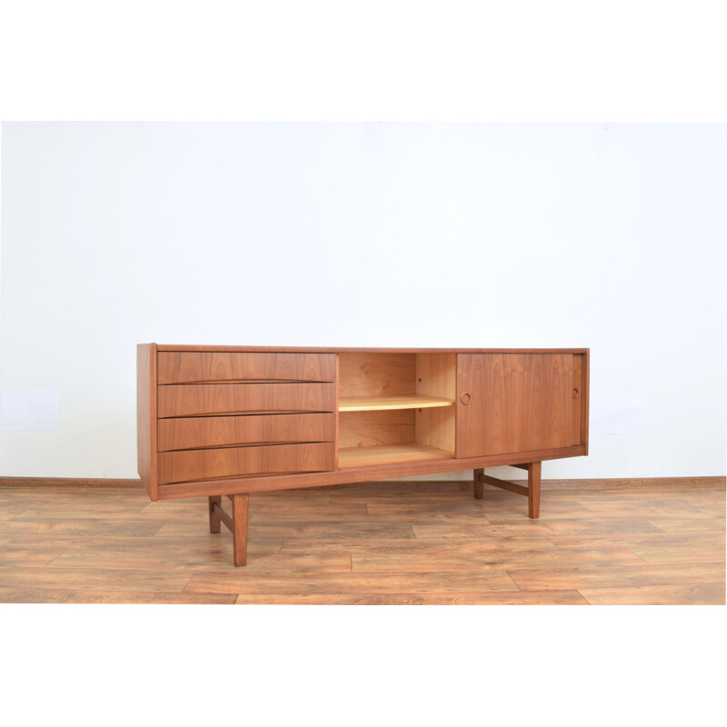 Vintage teakhouten dressoir model Ulvö van Erik Wörtz voor Ikea, Polen 1960