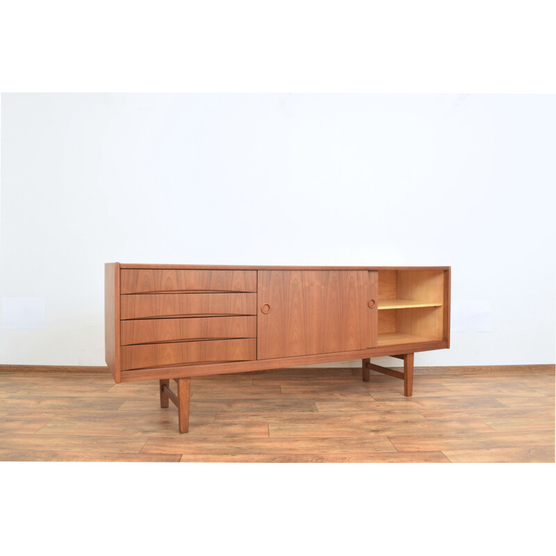 Vintage teakhouten dressoir model Ulvö van Erik Wörtz voor Ikea, Polen 1960