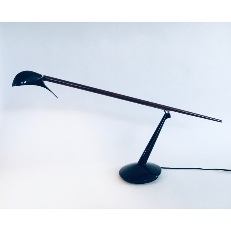 Vintage postmodern "Bluebird" desk lamp by Jorge Pensi for B. Lux, Spain 1990s