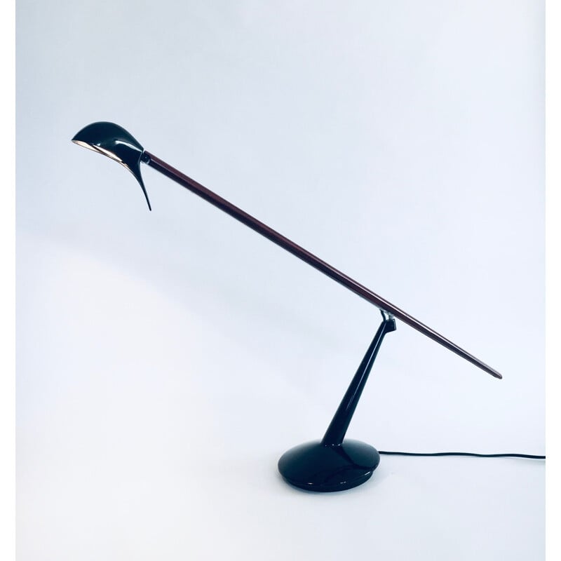 Vintage postmodern "Bluebird" desk lamp by Jorge Pensi for B. Lux, Spain 1990s