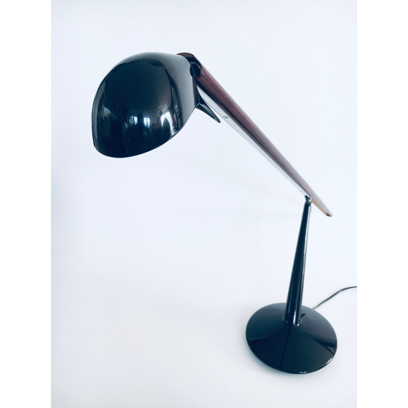 Lampada da tavolo postmoderna vintage "Bluebird" di Jorge Pensi per B. Lux Lux, Spagna 1990