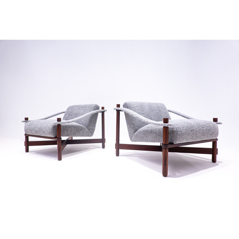 Pair of vintage armchairs by Raffaella Crespi, Italy 1960