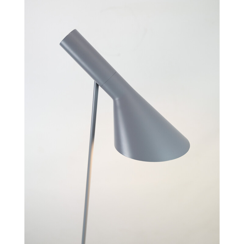 Louis Poulsen" vintage vloerlamp in getrokken staal van Arne Jacobsen, 1957