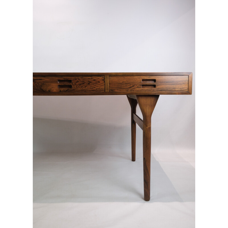 Vintage rosewood desk by Nanna Ditzel for Søren Willadsen, 1958