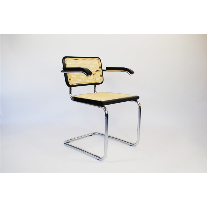 Set of 6 vintage "Cesca" chairs by Marcel Breuer