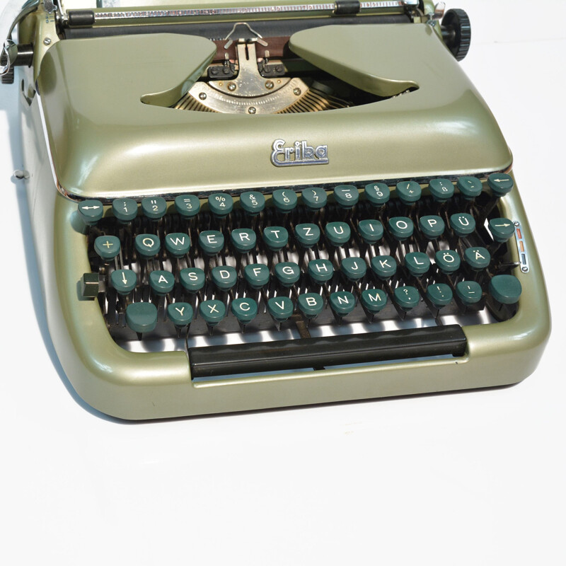 Vintage typewriter model 10 by Erika, Germany 1950