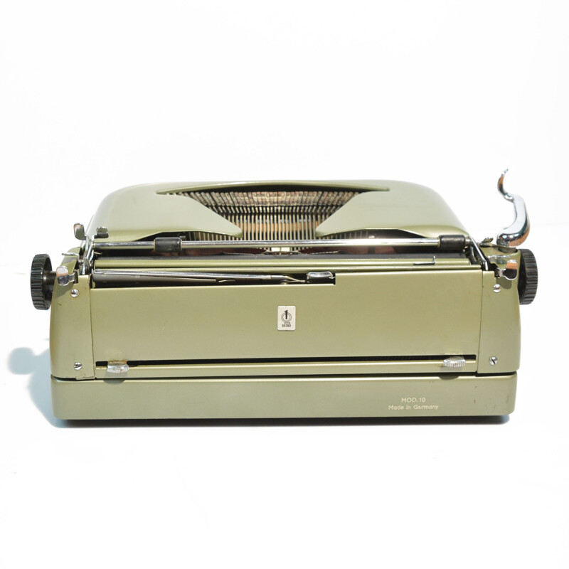 Machine à écrire vintage modèle 10 par Erika, Allemagne 1954