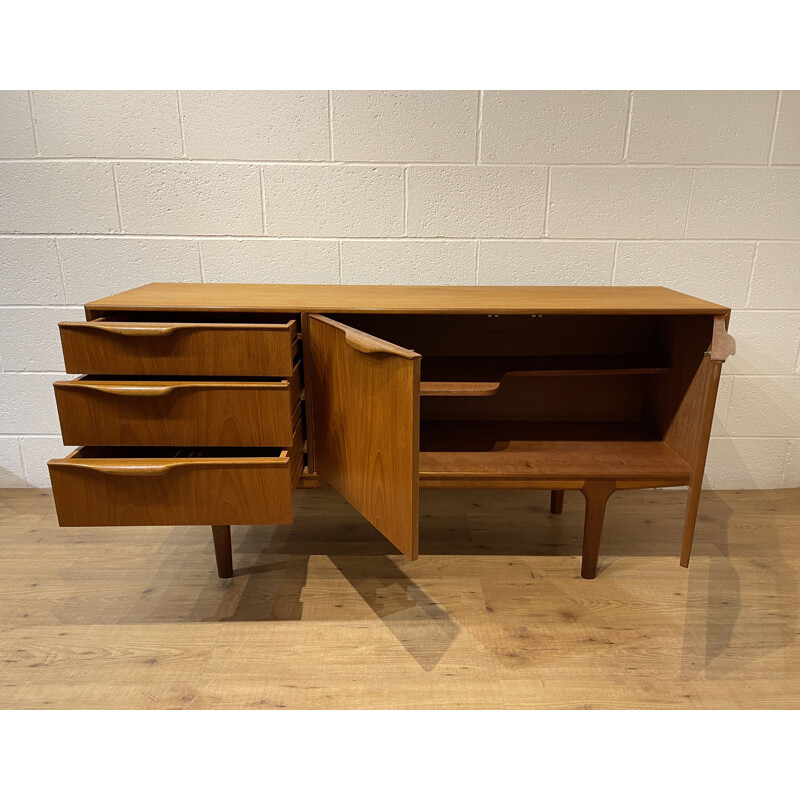 Vintage Dunvegan teak dressoir door Tom Robertson voor A.H. McIntosh of Kirkaldy, Schotland 1960