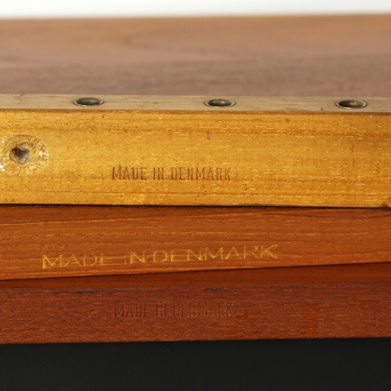 Cado Royal System in teak and brass, Poul CADOVIUS - 1960s