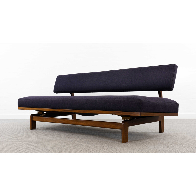 Vintage sofa in teak by Hans Bellmann for Wilkhahn, 1950s