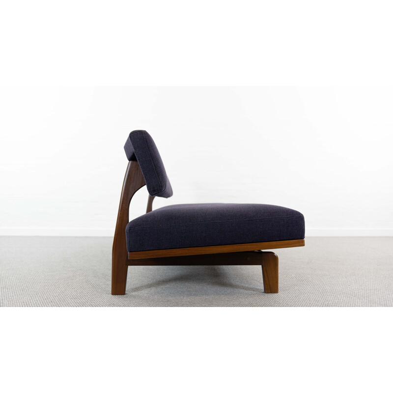 Vintage sofa in teak by Hans Bellmann for Wilkhahn, 1950s