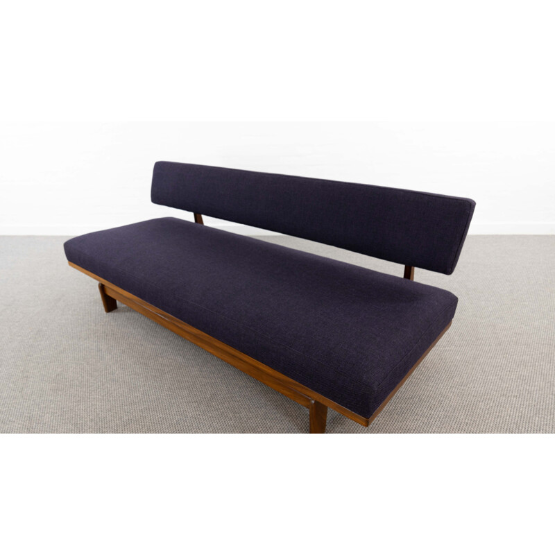 Vintage sofa in teak by Hans Bellmann for Wilkhahn, 1950s