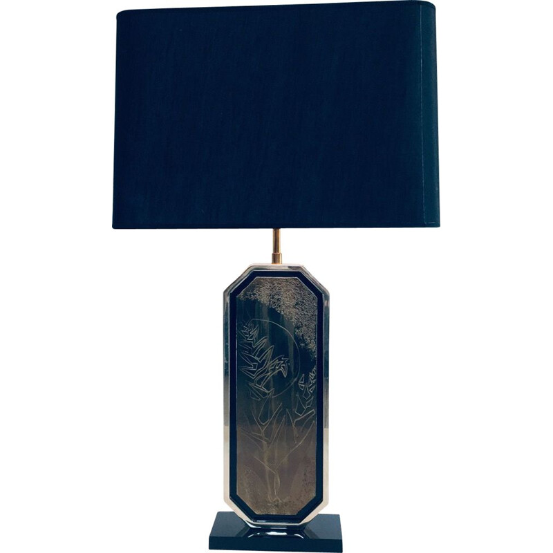 Lampe de table vintage - laiton hollywood