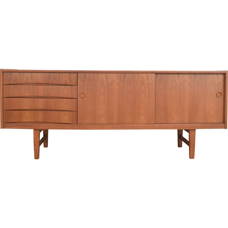 Mid-century teak sideboard model Ulvö by Erik Wörtz for Ikea, Poland 1960s