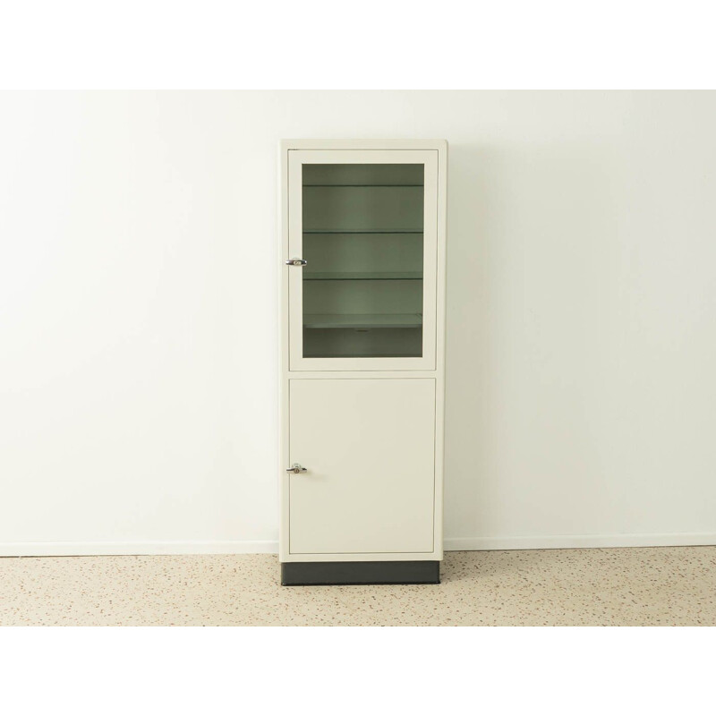 Vintage white metal medicine cabinet, 1950s