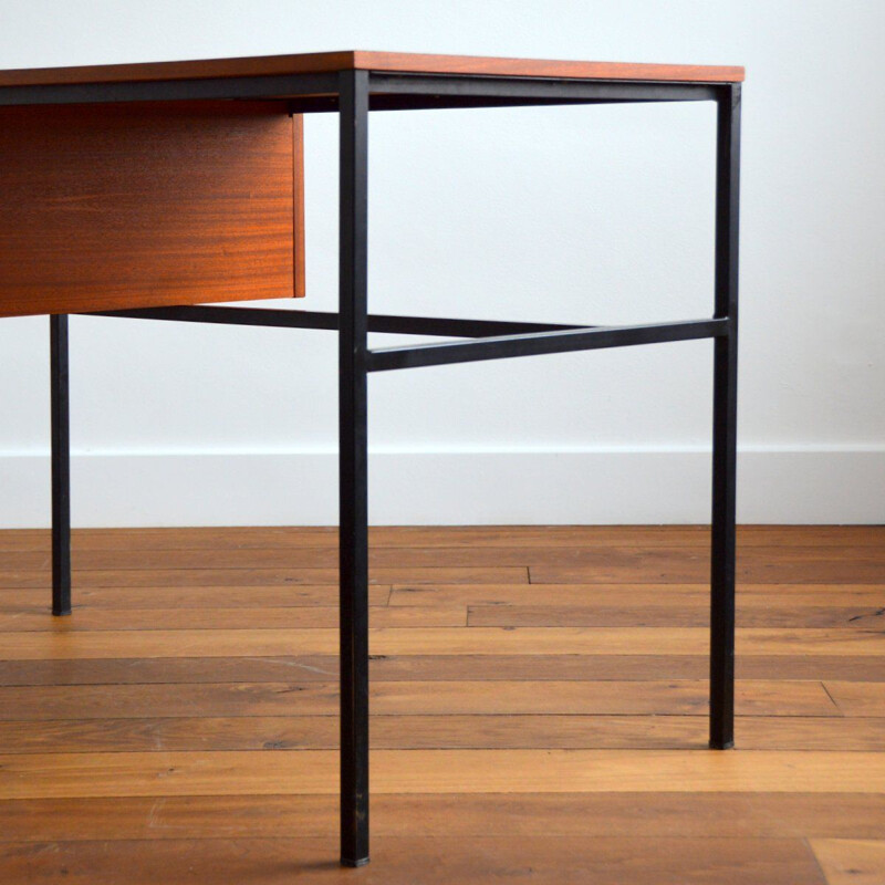 Vintage desk by Pierre Guariche for Meurop, Belgium 1960s