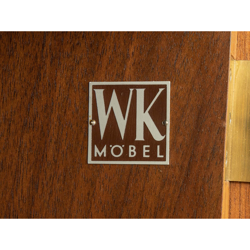 Vintage walnut sideboard by Paul McCobb for Wk Möbel, Germany 1950