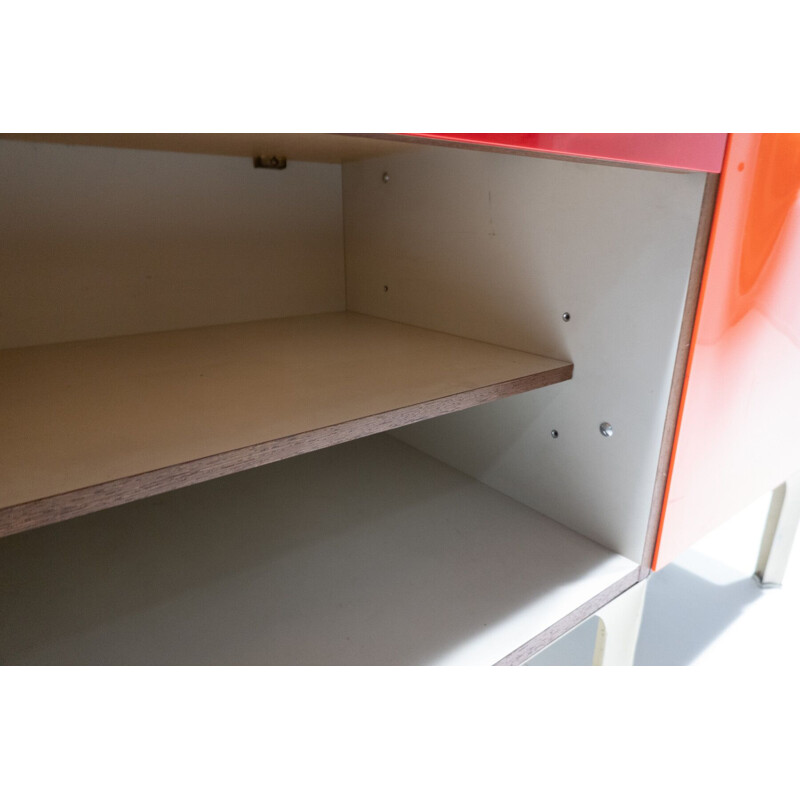 Mid-century desk with sliding top by Raymond Loewy, 1960s